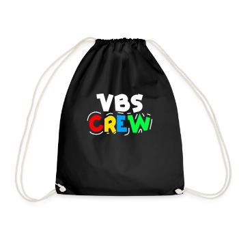 VBS Colorful Bible Vacation School Love - Drawstring Bag - black - Front