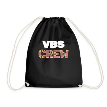 VBS Colorful Bible Vacation School Love - Drawstring Bag - black - Front