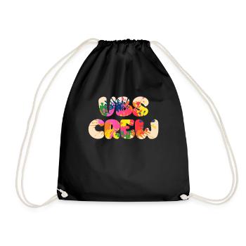 VBS Colorful Bible Vacation School Love - Drawstring Bag - black - Front
