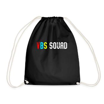 VBS Summer Love Squad Christliche Bibel - Turnbeutel - Schwarz - Vorne
