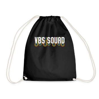 VBS Summer Love Squad Christian Bible - Drawstring Bag - black - Front
