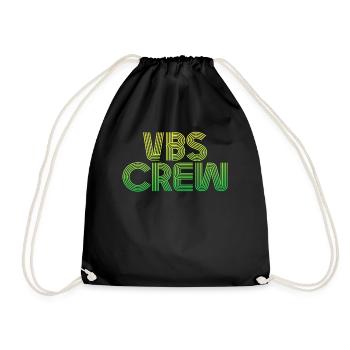 VBS Colorful Bible Vacation School Love - Drawstring Bag - black - Front