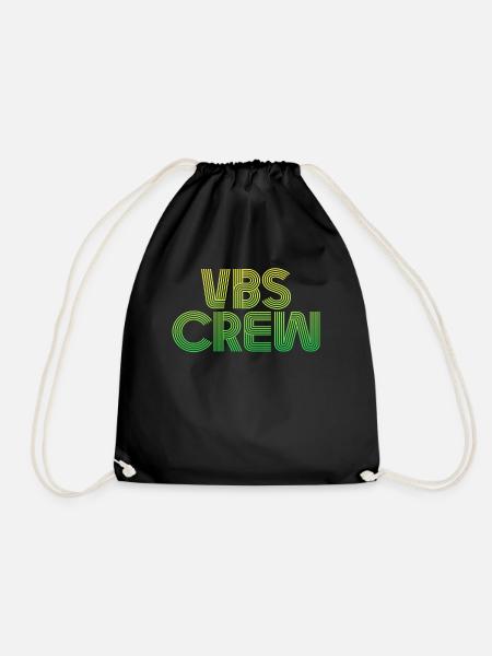 VBS Coloré Bible Vacances École Amour - Sac de sport léger - noir