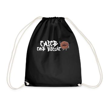 Goûtez le biscuit goûtez la bonté - Sac de sport léger - noir - Devant
