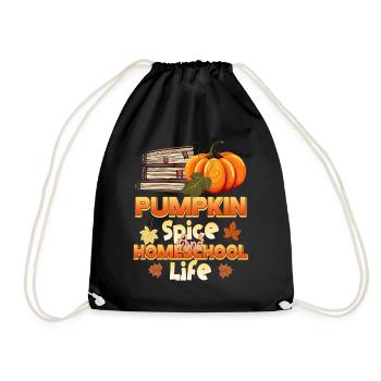 Épices à la citrouille et vie à la maison - Sac de sport léger - noir - Devant