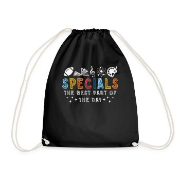 Spéciaux La meilleure partie de la journée - Sac de sport léger - noir - Devant