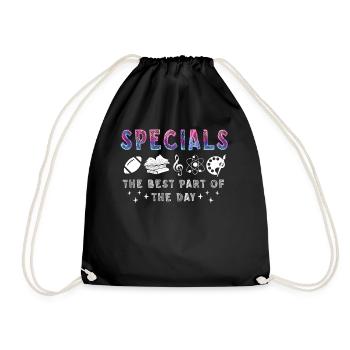 Spéciaux La meilleure partie de la journée - Sac de sport léger - noir - Devant