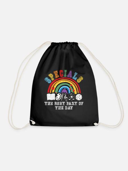Specials The Best Part Of The Day - Drawstring Bag - black