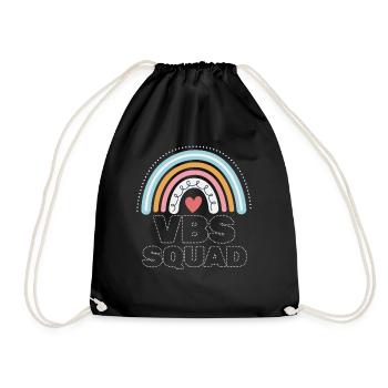 Vbs Crew Love Summer Bible School - Drawstring Bag - black - Front