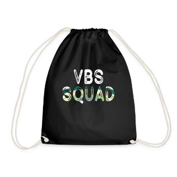Vbs Crew Love Summer Bible School - Drawstring Bag - black - Front