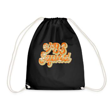 Vbs Crew Love Summer Bible School - Drawstring Bag - black - Front