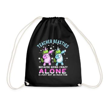Les meilleurs amis des enseignants parce qu’ils deviennent fous - Sac de sport léger - noir - Devant