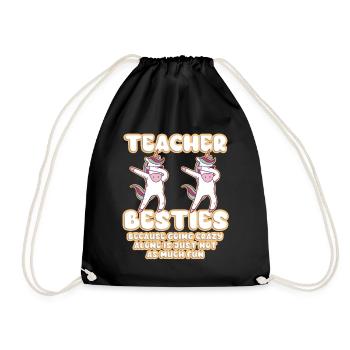 Les meilleurs amis des enseignants parce qu’ils deviennent fous - Sac de sport léger - noir - Devant