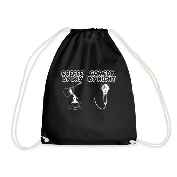 Café Le jour Comédie La nuit Comédien - Sac de sport léger - noir - Devant