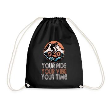 VTT Votre balade Votre ambiance Votre - Sac de sport léger - noir - Devant