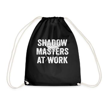 Shadow Puppetry World Enchantment - Drawstring Bag - black - Front