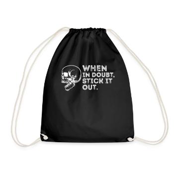 Arnis Eskrima Kali Filipino FMA Stick - Sac de sport léger - noir - Devant