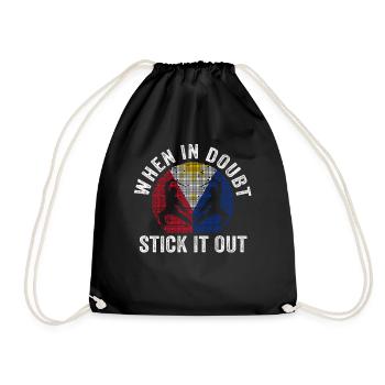 Arnis Eskrima Kali Filipino FMA - Sac de sport léger - noir - Devant