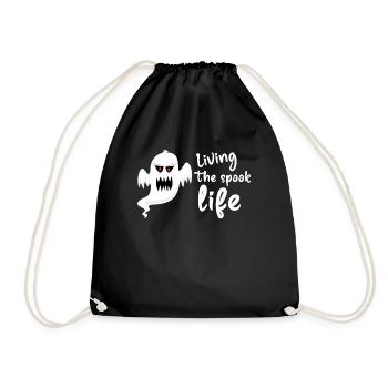 Vivre la vie fantôme Spook Life Appât - Sac de sport léger - noir - Devant