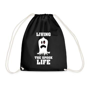 Vivre la vie fantôme Spook Life Appât - Sac de sport léger - noir - Devant