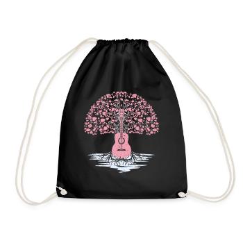 Yggdrasil Musicien de la nature Arbre de vie - Sac de sport léger - noir - Devant