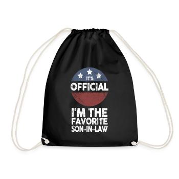 C’est le gendre préféré officiel - Sac de sport léger - noir - Devant