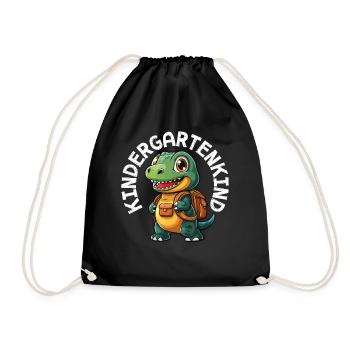I'm now a kindergarten child 2025 - Drawstring Bag - black - Front