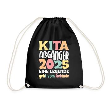 Diplômé de la garderie : 2025 Une légende quitte le site - Sac de sport léger - noir - Devant