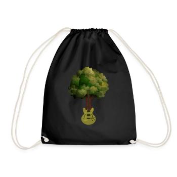 Yggdrasil Nature Musicien Arbre De Vie - Sac de sport léger - noir - Devant