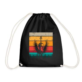 Yggdrasil Nature Musicien Arbre De Vie - Sac de sport léger - noir - Devant