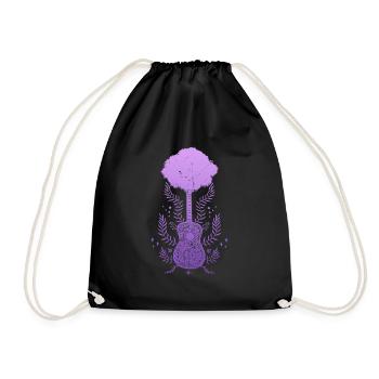 Yggdrasil Nature Musicien Arbre De Vie - Sac de sport léger - noir - Devant