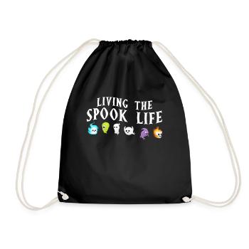 Vivre la vie fantôme Spook Life Appât - Sac de sport léger - noir - Devant