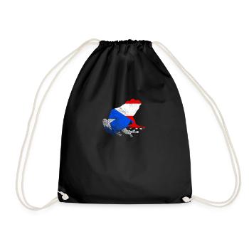 Taíno Echoes Caribbean Ancestry Pride - Drawstring Bag - black - Front