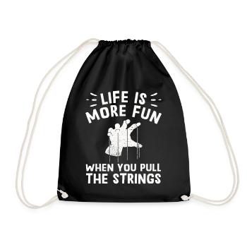 Marionnettes Marionnettiste Marionnettes Marionnettes - Sac de sport léger - noir - Devant