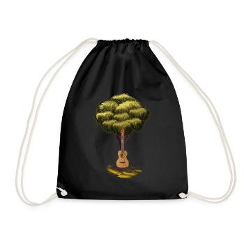 Yggdrasil Nature Musicien Arbre De Vie - Sac de sport léger - noir - Devant