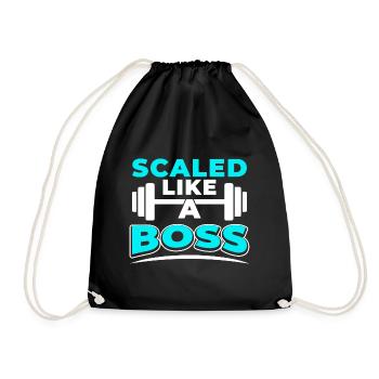 Balances comme un patron - Fitness - Sac de sport léger - noir - Devant