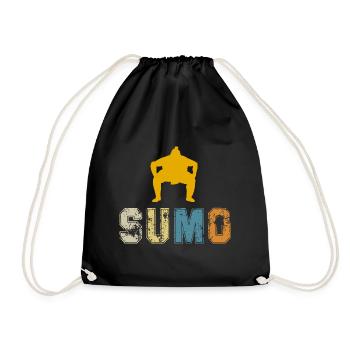 Sumo - Turnbeutel - Schwarz - Vorne