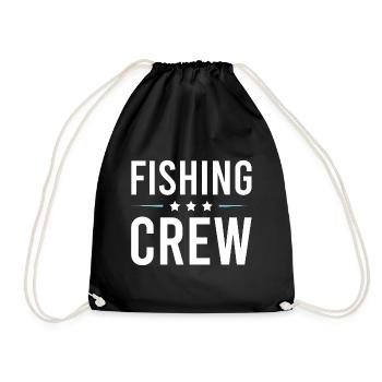 Fishing Crew - Turnbeutel - Schwarz - Vorne