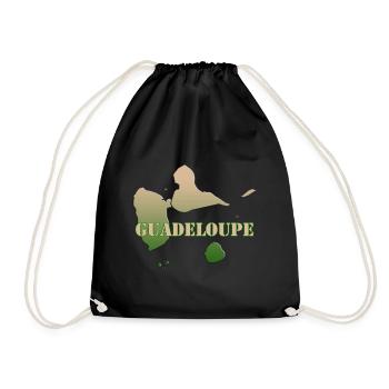 Guadeloupe îles Merveilleuse Des Antilles - Sac de sport léger - noir - Devant