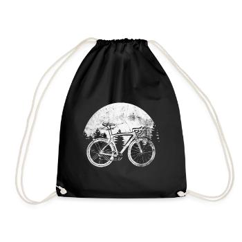 Sun - Cycling - - Drawstring Bag - black - Front