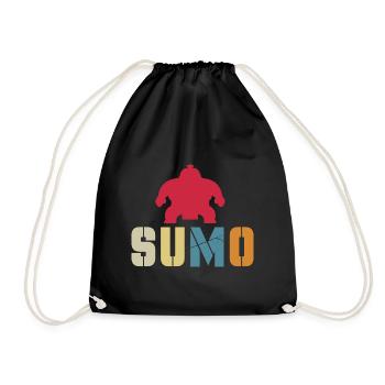 Sumo - Turnbeutel - Schwarz - Vorne