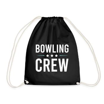 Bowling Crew - Drawstring Bag - black - Front