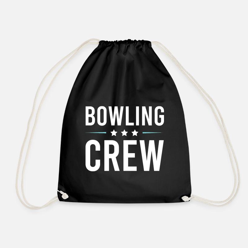 Bowling Crew - Turnbeutel - Schwarz