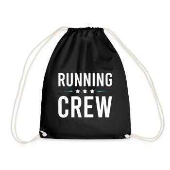 Équipe de course - Sac de sport léger - noir - Devant