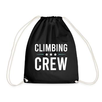 Climbing Crew - Turnbeutel - Schwarz - Vorne