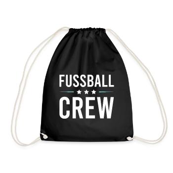 Équipe de football - Sac de sport léger - noir - Devant
