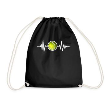 Tennis Herat Battre Tennis Amour - Sac de sport léger - noir - Devant