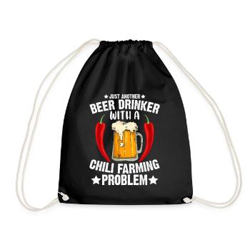 Just Another Beer Drinker - Turnbeutel - Schwarz - Vorne