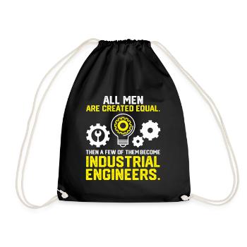 All Men Are Created Equal - Turnbeutel - Schwarz - Vorne
