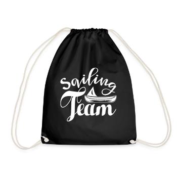 SEGEL TEAM - Turnbeutel - Schwarz - Vorne